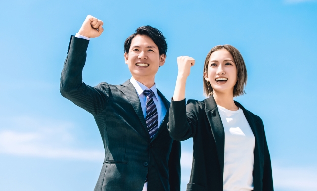 ２人のビジネスマン